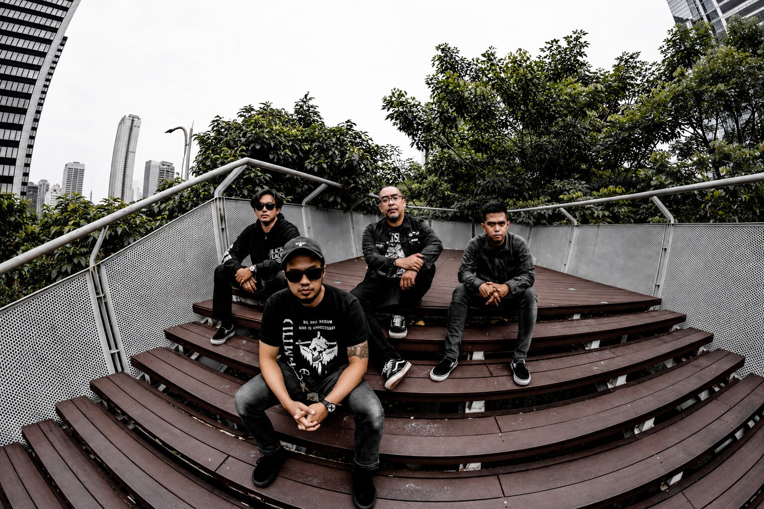 Negatifa band portrait, 2026