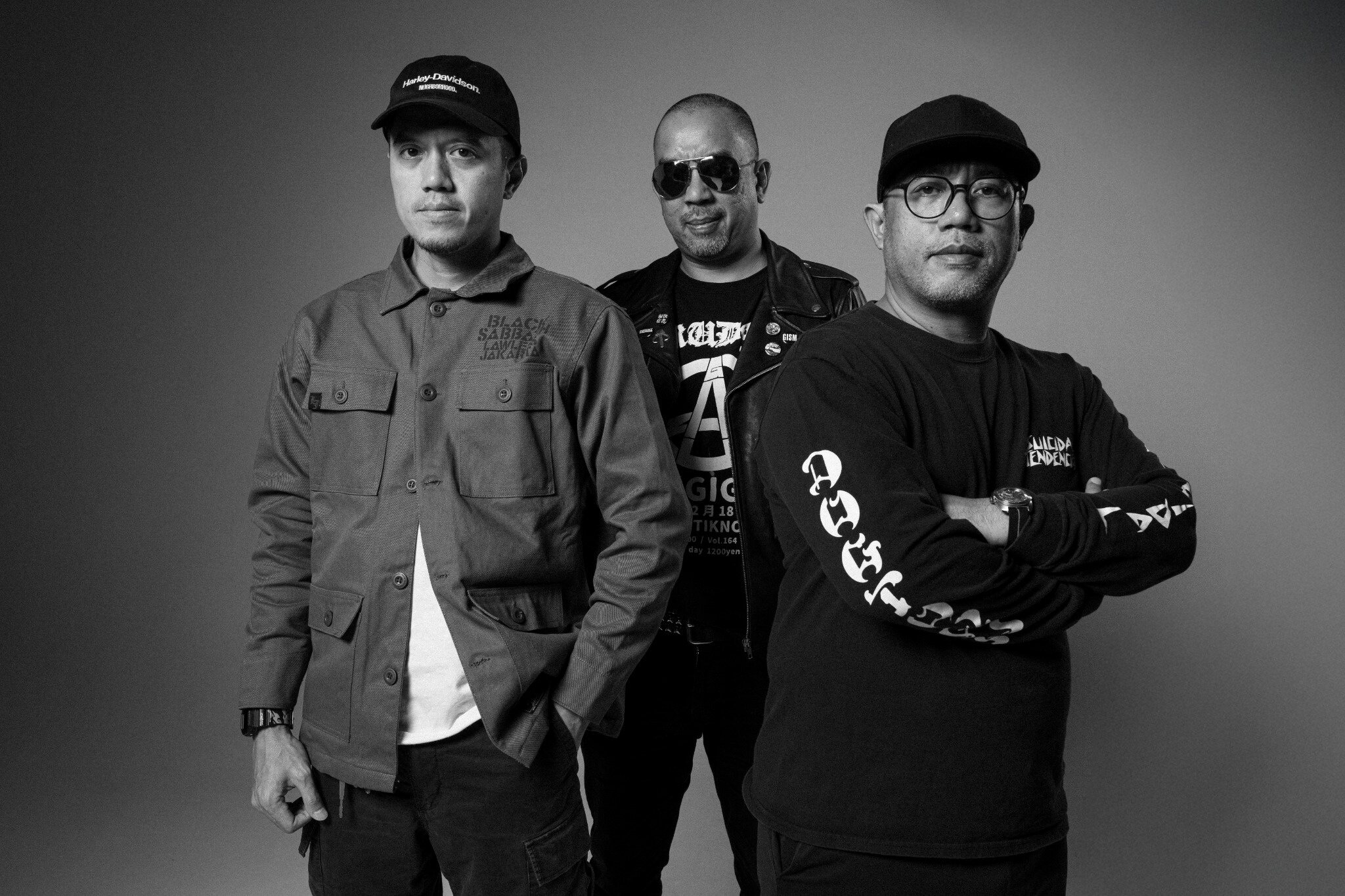 Seringai band portrait, 2026